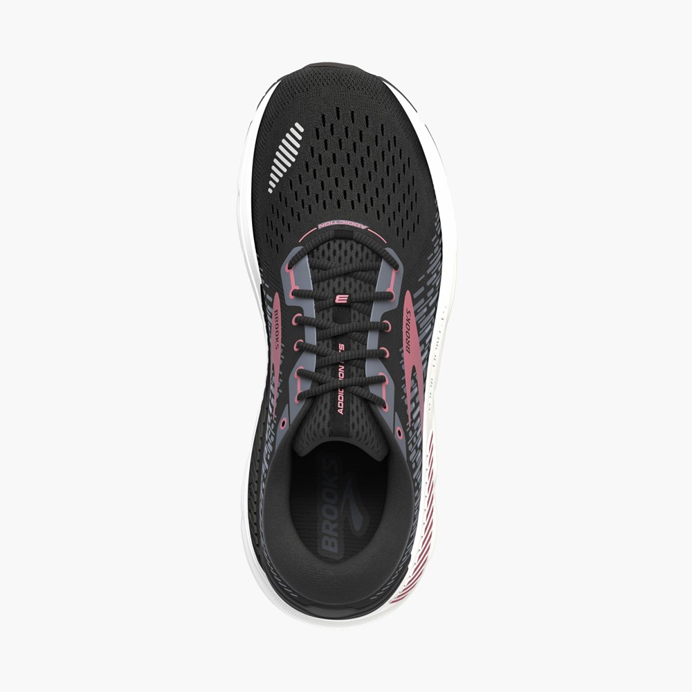 Chaussure Running Brooks Addiction 15 Noir Femme | UKS-6415502